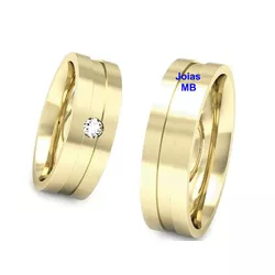 5300 - Alianças de Casamento Guaíba 6mm - Joias MB Loja Oficial