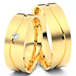 5058 - Alianças de Casamento Guararapes 6mm - Joias MB Loja Oficial