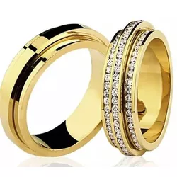 4034 - Alianças de Casamento Guaxupé 6,7mm - Joias MB Loja Oficial