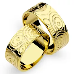 5001 - Alianças de Casamento Houston 9mm - Joias MB Loja Oficial