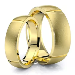 5923 - Alianças de Casamento Ibirité 7,5mm - Joias MB Loja Oficial