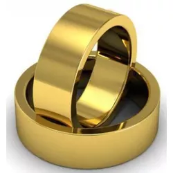 4252 - Alianças de Casamento Imbituba 7mm - Joias MB Loja Oficial