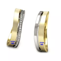 7019 - Alianças de Casamento Indaial 5,5mm - Joias MB Loja Oficial