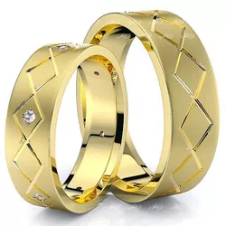 5411 - Alianças de Casamento Israel 6,5mm - Joias MB Loja Oficial