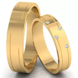 5005 - Alianças de Casamento Itajaí 5mm - Joias MB Loja Oficial
