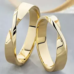 4201 - Alianças de Casamento Juárez 4mm - Joias MB Loja Oficial