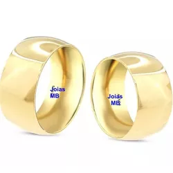 4596 - Alianças de Casamento Leicester 9mm - Joias MB Loja Oficial