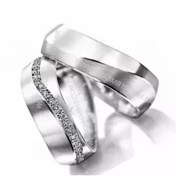 5898 - Alianças de Casamento Lençóis Paulista 7,4mm - Joias MB Loja Oficial