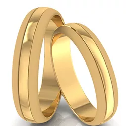 4571 - Alianças de Casamento Macapá 7mm - Joias MB Loja Oficial