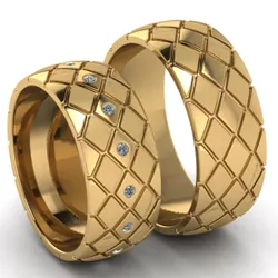 4506 - Alianças de Casamento Magé 8mm - Joias MB Loja Oficial