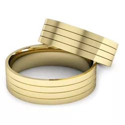 3959 - Alianças de Casamento Manaus 6mm - Joias MB Loja Oficial