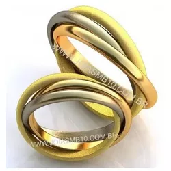  3944 - Alianças de Casamento Mesquita 2mm - Joias MB Loja Oficial