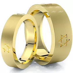 6088 - Alianças de Casamento Munique 7mm - Joias MB Loja Oficial