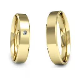 7039 - Alianças de Casamento Nerópolis 5mm - Joias MB Loja Oficial
