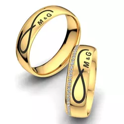 5795 - Alianças de Casamento Nova Serrana 6,5mm - Joias MB Loja Oficial