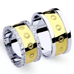  3995 - Alianças de Casamento Nova York 10mm - Joias MB Loja Oficial