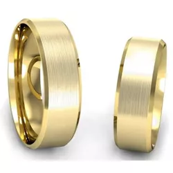 5835 - Alianças de Casamento Orizona 6mm - Joias MB Loja Oficial