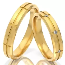 4673 - Alianças de Casamento Paracatu 4mm - Joias MB Loja Oficial