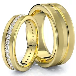 4783 - Alianças de Casamento Patos de Minas 6,5mm - Joias MB Loja Oficial