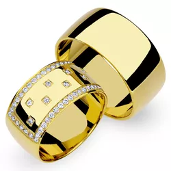 4880 - Alianças de Casamento Phoenix 10mm - Joias MB Loja Oficial