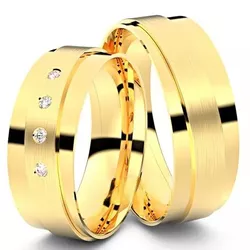 5332 - Alianças de Casamento Presidente Prudente 7mm - Joias MB Loja Oficial