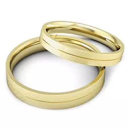 4751 - Alianças de Casamento Quadrado Redenção 3,5mm - Joias MB Loja Oficial