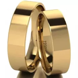 5133 - Alianças de Casamento Riacho Fundo II 5mm - Joias MB Loja Oficial