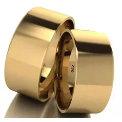 5893 - Alianças de Casamento Santana de Parnaíba 10mm - Joias MB Loja Oficial
