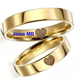 55020 - Alianças de Casamento São Gabriel 5mm - Joias MB Loja Oficial