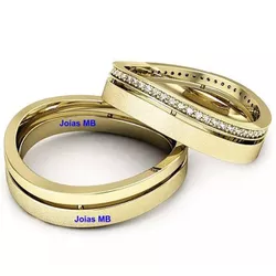 6075 - Alianças de Casamento São Petersburgo 5mm - Joias MB Loja Oficial
