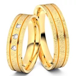 5501 - Alianças de Casamento Sapporo 6mm - Joias MB Loja Oficial