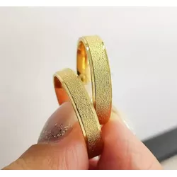5548 - Alianças de Casamento Senador Canedo 4mm - Joias MB Loja Oficial