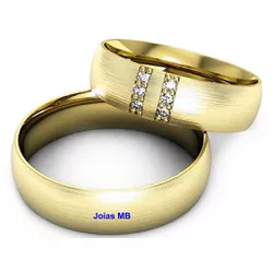 5483 - Alianças de Casamento Seropédica 6mm - Joias MB Loja Oficial