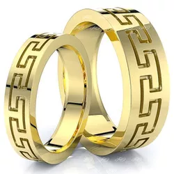 4025 - Alianças de Casamento Sete Lagoas 7mm - Joias MB Loja Oficial
