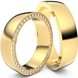 5600 - Alianças de Casamento Shizuoka 6mm - Joias MB Loja Oficial