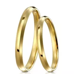 5942 - Alianças de Casamento Sobradinho 3mm - Joias MB Loja Oficial