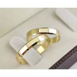 5121 - Alianças de Casamento Suzano 3mm - Joias MB Loja Oficial