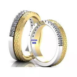 4501 - Alianças de Casamento Teresópolis 5mm - Joias MB Loja Oficial