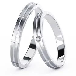 4689 - Alianças de Casamento Toulouse 3,5mm - Joias MB Loja Oficial