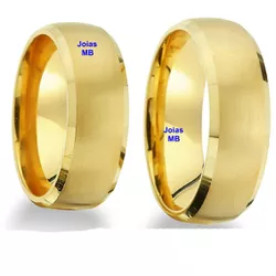 4657 - Alianças de Casamento Vacaria 9mm - Joias MB Loja Oficial