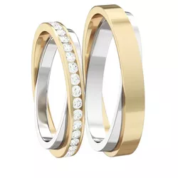 5896 - Alianças de Casamento Valência 4mm - Joias MB Loja Oficial