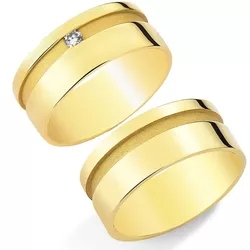 5460 - Alianças de Casamento Valparaíso de Goiás 8mm - Joias MB Loja Oficial