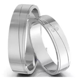 4711 - Alianças de Casamento Vancouver 6,5mm - Joias MB Loja Oficial