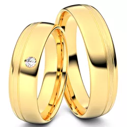  3965 - Alianças de Casamento Vitória da Conquista 5mm - Joias MB Loja Oficial