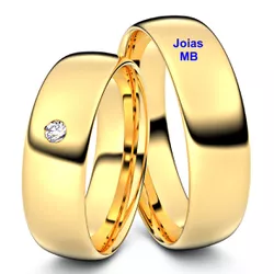 3962 - Alianças de Casamento Vitoria-Gasteiz 7,5mm - Joias MB Loja Oficial