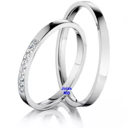 5051 - Alianças de Casamento Ferraz de Vasconcelos 2,5mm - Joias MB Loja Oficial