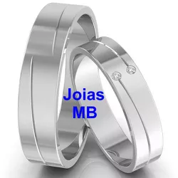 4656 - Alianças de Casamento Itajubá 7mm - Joias MB Loja Oficial