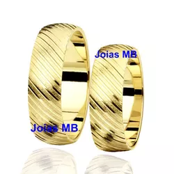 5659 - Alianças de Casamento Itapevi 6mm - Joias MB Loja Oficial