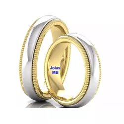 5556 - Alianças de Casamento Itatiba 6mm - Joias MB Loja Oficial