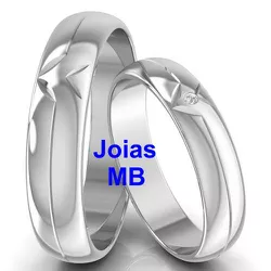 4614 - Alianças de Casamento Iturama 6,5mm - Joias MB Loja Oficial